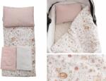 Babyhome Комплект за бебешка количка Цвят РОЗОВ