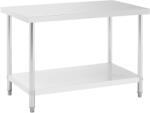 Royal Catering Маса от неръждаема стомана - 120 x 70 см - капацитет 250 кг RCAT-120/70-NW (RCAT-120/70-NW)