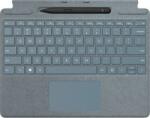 Microsoft Tastatura Microsoft Surface Pro cu Slim Pen (albastru, dispunere DE, pentru Surface Pro (Editia a 11-a)/10 for Business/9/8) (8X6-00195)