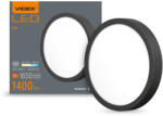Videx LED Surface Downlight Fixture VIDEX-DOWNLIGHT-LED-DLRS-BLACK-18W-NW (VX-VLE-DLRS-184B)
