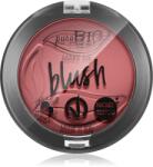 puroBIO Cosmetics Long-lasting Blush fard de obraz sub forma de pudra culoare 06 Cherry Blossom 5.2 g