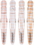 Framar Peach Please Gator Grips 4 pcs