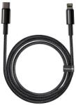 Baseus Cablu de date, Baseus, USB-C la Lightning, 20 W, 5 A, PD, 2 m, Negru