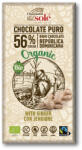 Sole bio étcsokoládé 56% gyömbérrel 100 g