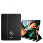 GUESS Saffiano Folio Apple iPad Pro 12.9 oldalra nyíló tok, fekete