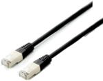Equip Set Patch Cord Equip Platinum, S/FTP, Cat. 6A, 2 m, Black, 10 bucati (645691)