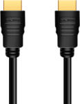 LogiLink CABLU video LOGILINK HDMI T la HDMI T 2.0 1m conectori auriti rezolutie maxima 4K 3840 x 2160 la 60 Hz plastic dublu ecranaj CC (ch0100)