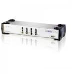 ATEN Switch KVM ATEN CS1744, 4-Port USB Dual View, 2-port USB Hub, Audio (CS1744C-AT)