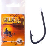  Golden Lake horog 4040 black nickel lapkás sneciző horog 10