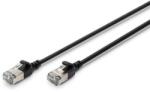 ASSMANN Patch Cord Digitus by Assmann DK-1632-A-030S-BL F/FTP Cat. 6a 3 m Black (dk-1632-a-030s-bl)