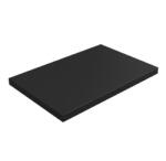 SAT Cube Way fedőlap 120x3, 6x46 cm fekete matt CUBE3D46KD12036HP (CUBE3D46KD12036HP)