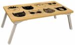 Hanah Home Laptop állványos asztal Atlantic Pine White Gusto Cats - Atlantic