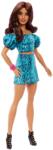 Mattel Fashionistas, set turcoaz, papusa Papusa Barbie