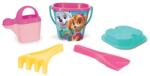 Wader Wader, Paw Patrol, set de nisip, galetusa cu accesorii, 5 elemente
