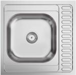 Quadron Sean chiuveta din oțel cu sifon 60x60 cm oţel HD116SAT6060 (HD116SAT6060) Chiuveta