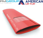  PVC flat tömlő 12 bar 105-ös piros Carmine 50m/tek PM - ár/m