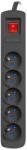 ARMAC Prelungitor Power strip ARC5 1, 5 m ARC5/15/CZ black (ARC5/15/CZ) - vexio