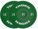 Thorn Fit Súlyok THORN FIT Fractional 2 x 2 kg green/white Súlytárcsa