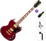 PSD Guitars DCT-150 Basic SET Cherry Red Електрическа китара