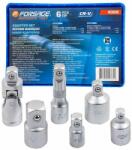 Forsage Set de adaptoare reductoare Forsage pentru clichet, cu cardan și prelungitor 1/2" 6 buc. FS-58294 (58294) Cheie tubulara