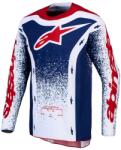 Alpinestars Tricou motocross Alpinestars Techstar Unity ediție limitată roșu-alb-albastru (AIM170-0381)