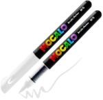M&G Marker acrilic M&G MOCALO, vârf pensulă - Alb 663