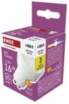 EMOS Bec LED Classic MR16 alb/ GU10 / 1, 3 W (16 W) / 150 lm / Alb neutru