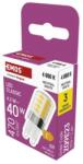 EMOS Bec LED Classic JC / G9 / 4, 2 W (40 W) / 470 lm / Alb neutru