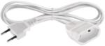 EMOS Sursă de alimentare flexibilă cu doi fire 1, 5 m / 1 priză / albă / PVC / 0, 75 mm2