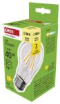 EMOS Bec LED cu filament A60 / E27 / 3, 4 W (40 W) / 470 lm / Alb cald
