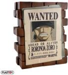 Plastoy One Piece Roronoa Zoro Wanted Persely PVC Figura - 16 cm