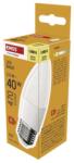 EMOS Bec LED lumânare simplă / E27 / 5, 5 W (40 W) / 470 lm / Alb cald