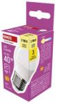 EMOS Bec LED Classic Mini Globe / E27 / 4, 2 W (40 W) / 470 lm / Alb cald - tonerdepot - 11,20 RON