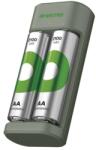 GP Încărcător de baterii GP Eco E221 + 2 baterii AA GP ReCyko 2100 Incarcator baterii