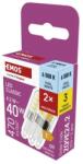 EMOS Bec LED Classic JC / G9 / 4, 2 W (40 W) / 470 lm / Alb rece / 2 buc