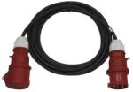 EMOS Cablu prelungitor trifazat de exterior 15 m / 1 priză / negru / cauciuc / 400 V / 4 mm2