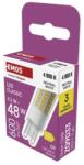 EMOS Bec LED Classic JC / G9 / 4, 3 W (48 W) / 600 lm / Alb neutru