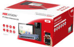 Hikvision DS-KIS612-8S 1 lakásos, kódos, kártyás szett, switchel (csomag-DS-KIS612-S-8sw)