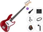 PSD Guitars JZB-100 Premium SET Red Bas electric