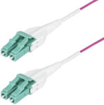 3M Om4 Multimode Fiber Cable Uniboot/ofnr Riser/100g - 50/125 (om4rlclc3m)