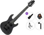 PSD Guitars SPS-1008M-MB Standard SET Negru mat Chitară electrică cu 8 corzi