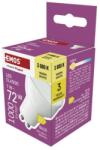 EMOS LED izzó Klasszikus MR16 fehér/ GU10 / 7 W (72 W) / 1000 lm / Meleg fehér