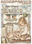 STAMPERIA Decoupage rizspapír A/6 White Christmas 8db/csomag (DFSA6X10)