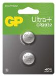 GP Batteries Ultra plus CR2032 lítium gombelem, 2 db