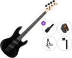 PSD Guitars PMB-100F Standard SET Dark Night Black Chitară bas Multiscale