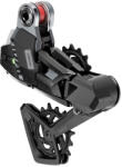 SRAM Rival AXS E1 XPLR 13 sebességes hátsó országúti-gravel váltó, fekete, egytányéros, legfeljebb 46 fogas fogaskerékhez, akkumulátor nélkül SRAM Egyéb járművek Kerékpározás Kerékpár-alkatrészek Kerékpárf