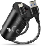 everActive Încărcător Auto Car charger CC-15QC QC3 . 0 18 1XUSB + cabel (CC-15QC)