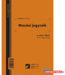 Mosási jegyzék A/5 (50x2) álló C. 3410-109/V (BAR_407200000)