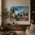  François Boucher - A szerelem kútja vászonkép (826351)