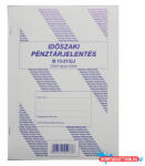  Pénztárjelentés időszaki PR. A/4 (25x4) B. 13-21/V (BAR_403240000)